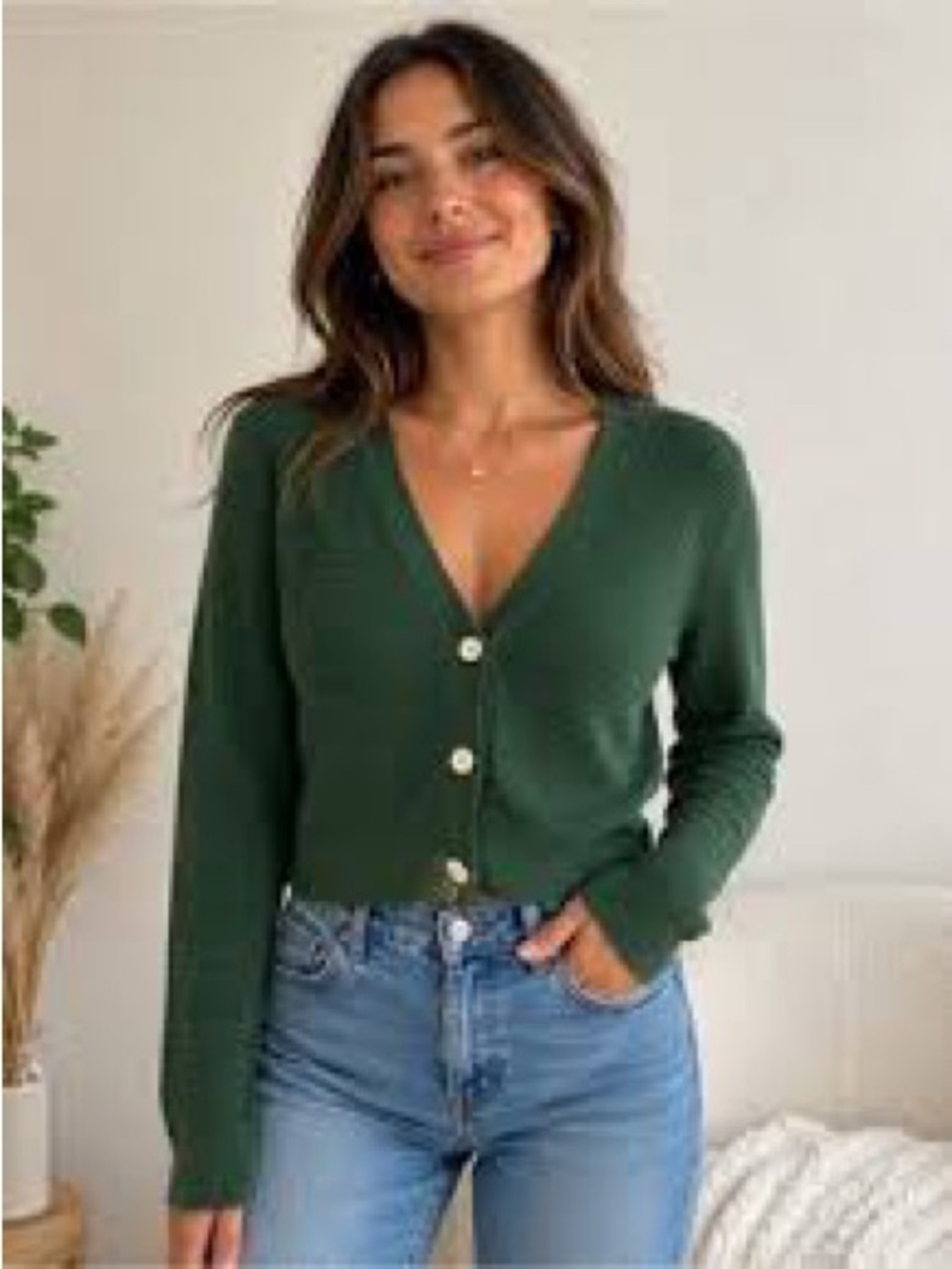 Good condition wilfred cardigan linen blend